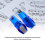 Plastic 8-Hole Translucent Descant Recorder for Kids Children Practice(Blue) 6
