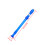 Plastic 8-Hole Translucent Descant Recorder for Kids Children Practice(Blue) 1