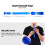 Plastic 8-Hole Translucent Descant Recorder for Kids Children Practice(Blue) 4