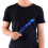 Plastic 8-Hole Translucent Descant Recorder for Kids Children Practice(Blue) 8