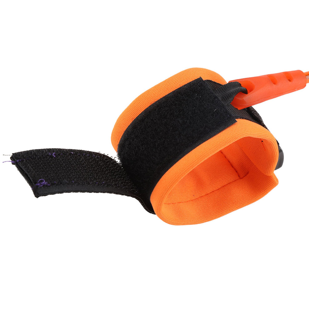 Kids Anti Lost Rope Durable Elastic Adult Children Wristband Link Safety Assurance(Orange) Orange