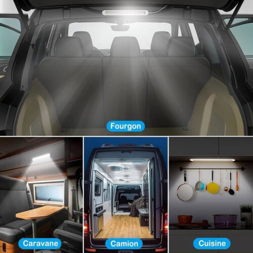 Lichtleiste - LED - 12V - 120 LEDs - Schalter - Energiesparend 1