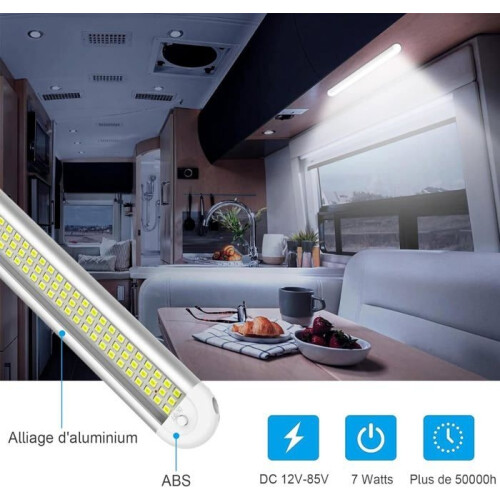 Lichtleiste - LED - 12V - 120 LEDs - Schalter - Energiesparend 2