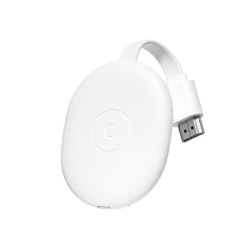 Kabelloser HDMI-Adapter – Google – 4K – Sprachsteuerung – Android/iOS-kompatibel – Weiß