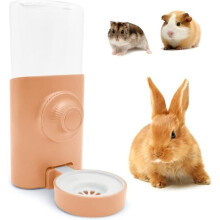 600 ml hängende automatische Kaninchentränke, Tropfschutz-Futterspender für Meerschweinchen