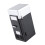 LED Mini USB Refrigerator USB Refrigerator Drinks Beverage Cans Refrigerator and Heater Black 13