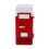 LED Mini USB Refrigerator USB Refrigerator Drinks Beverage Cans Refrigerator and Heater Red 7