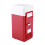 LED Mini USB Refrigerator USB Refrigerator Drinks Beverage Cans Refrigerator and Heater Red 9