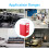 LED Mini USB Refrigerator USB Refrigerator Drinks Beverage Cans Refrigerator and Heater Red 3