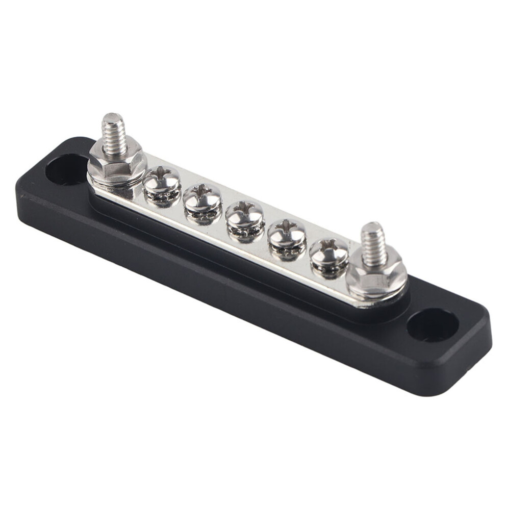 5 Positions Bus Bar Electric Terminal Junction Block W/ 2 Stud Ac 300V Dc 48V 7621324230770