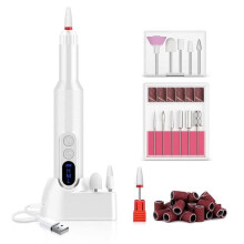 Nagelbohrer, ABURNUDREY Professionelle elektrische Nagelfeile, Nagelmaniküremaschine, professioneller Nagelbohrer