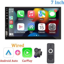 Bluetooth-Autoradio – PRUMYA – 7" – 1 Din – Carplay – Android – HD-Touchscreen