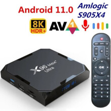 Android 11 TV-Box – PRUMYA – X96 Max Plus Ultra – 8K – 4 GB RAM – 64 GB Speicher