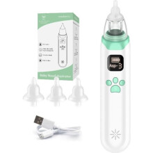 Elektrischer Nasensauger für Babys, automatisch, bequem, für Erwachsene und Kinder, günstig bei Erkältung und verstopfter Nase