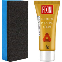 Metallpolierpaste, Metall- und Aluminiumreiniger, Rostlöser für Küchenpfannenböden, Creme aus