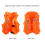 Kinder-PVC-Sicherheits-Schwimmweste, Sicherheitsweste, Größe S, Orange 4