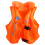 Kinder-PVC-Sicherheits-Schwimmweste, Sicherheitsweste, Größe S, Orange 2