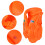 Kinder-PVC-Sicherheits-Schwimmweste, Sicherheitsweste, Größe S, Orange 7