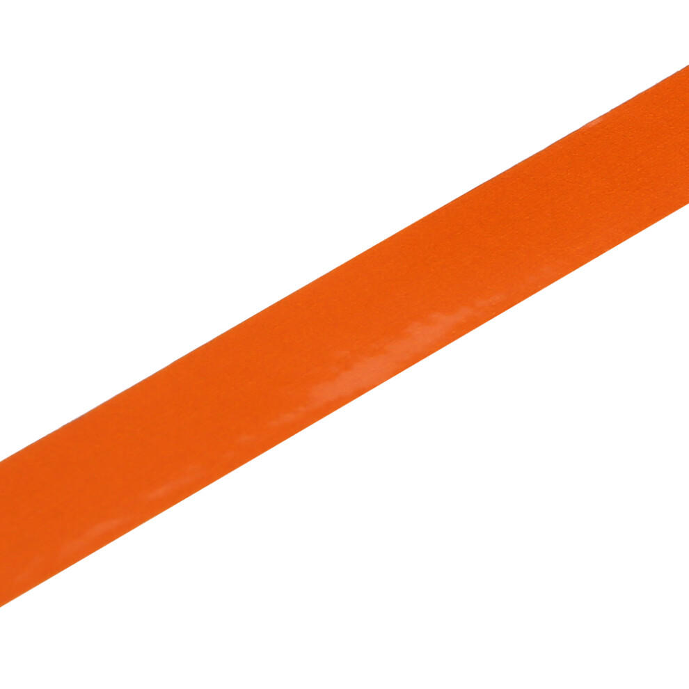 1Cm * 5M Reflective Warning Tape Sticker Strip Decal For Car Motorcycle Vehicle Body(Orange) Orange 8471324232699