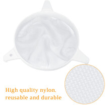 Honey Strainer Double Sieve Extractor Filter Mesh Beekeeping Equipment Beekeeper Tool