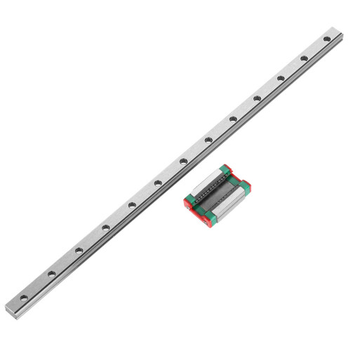 1pc LML9B Miniature Linear Rail Guide Rail 9mm Width   Slide Block (260mm) 2