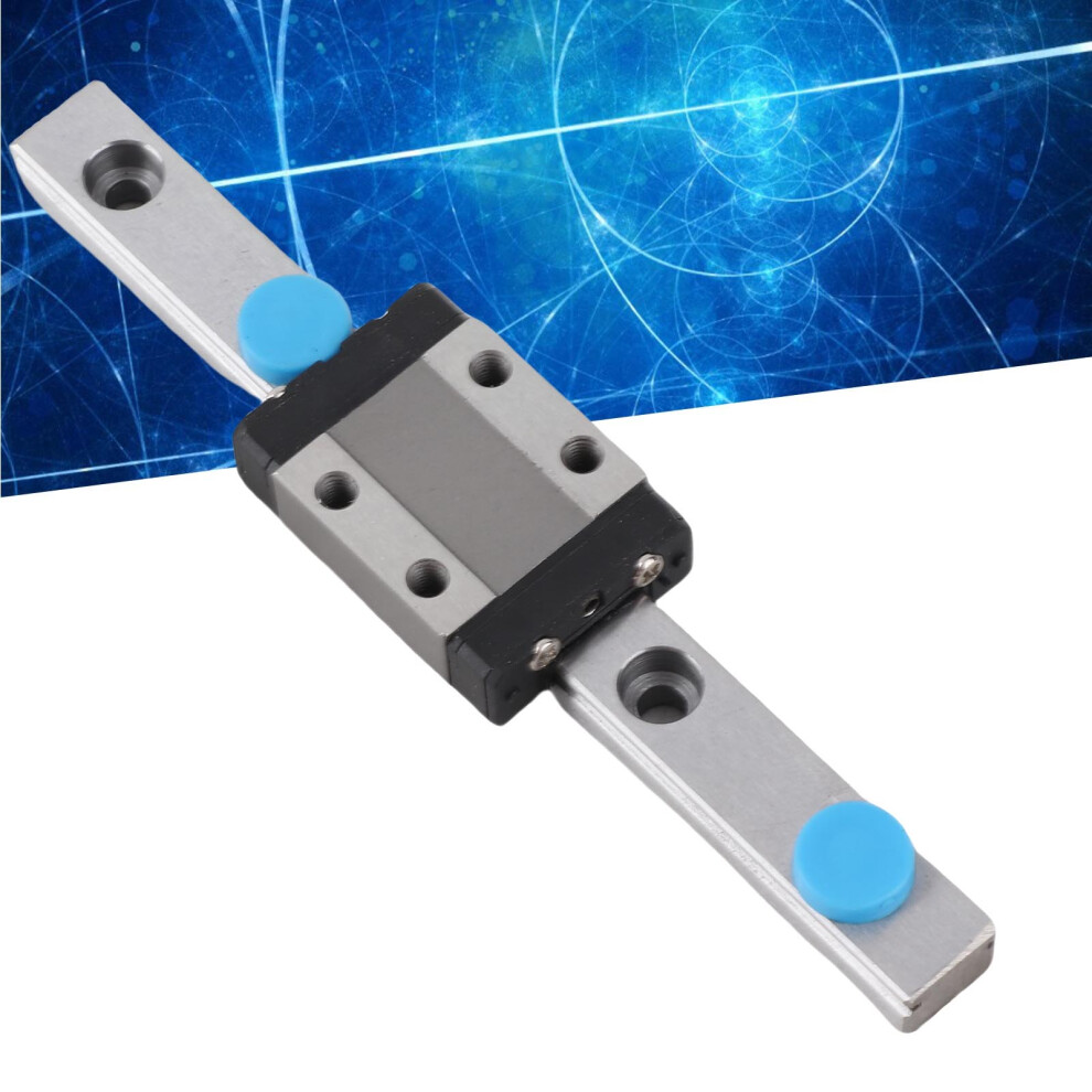 1Pc Lml9b Miniature Linear Rail Guide Rail 9Mm Width Slide Block (95Mm) 3121324232797