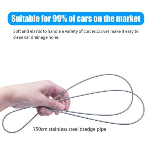 5er Set flexible Edelstahl-Reinigungsbürsten, 150 cm 1