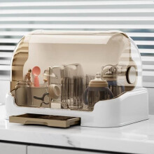 Babyflaschentrockner, tragbare Babyflaschenaufbewahrung mit Staubschutz, Babyflaschenhalter, staubdichte Aufbewahrungsbox