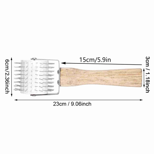Uncapping Needle Roller Bee Honey Comb Extracting Beekeeping Beekeeper Equipment Tool 1
