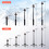 For DJI ACTION 4/5 Pro Quick-release Tripod Extension Pole Extended Selfie Stick Mounting Accessory 5