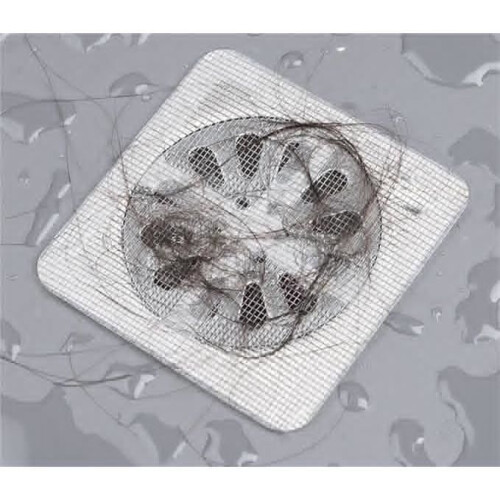100 Pcs Einweg Dusche Abfluss Aufkleber Haar Catcher Mesh Dusche Abfluss Aufkleber 1