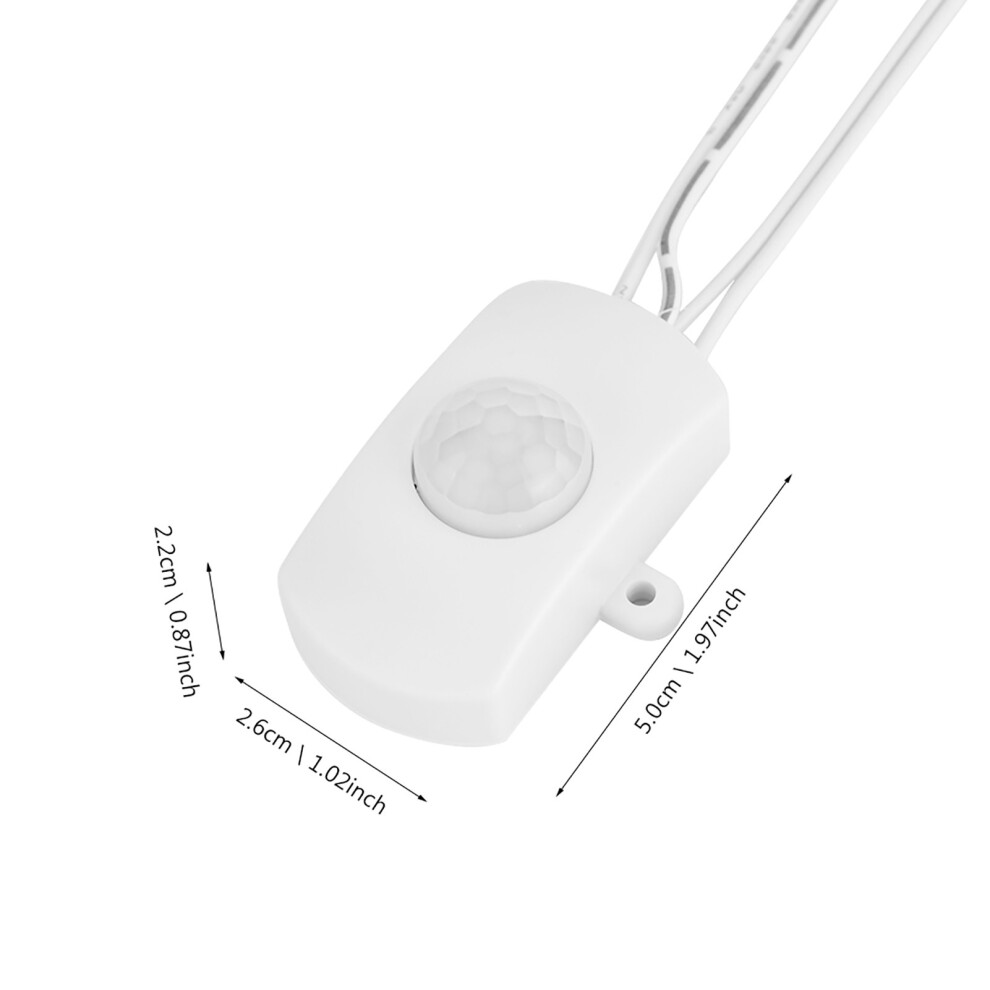 2A Dc 5Â24V Pir Infrared Motion Sensor Detector Automatic Switch Led Strip Usb Interface White 6901324234116