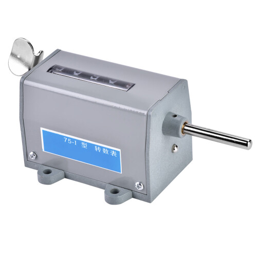 75-I 5 Digits Display Mechanical Resettable Rotary Revolution Counter 2