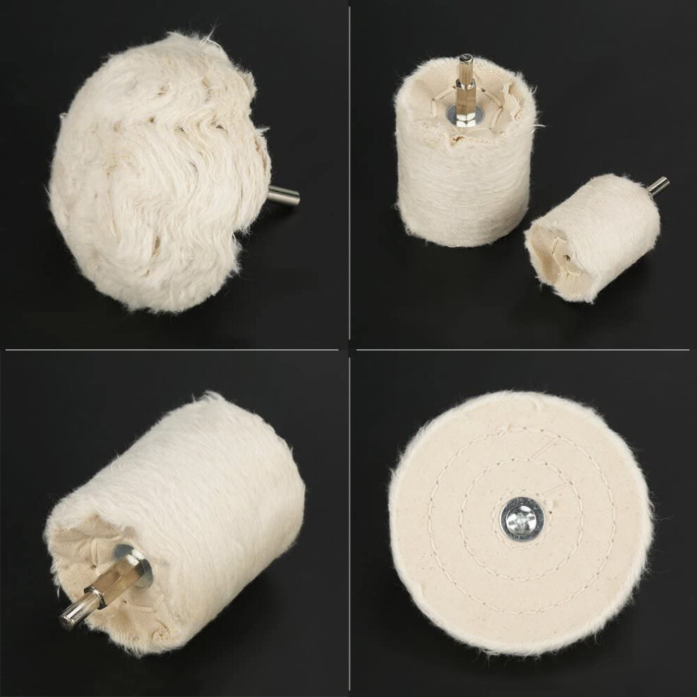 10Pcs Various Polishing Mop Buffing Wheel Pad Kit 4251324236149