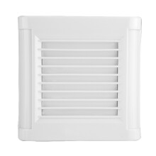 15W Wall Mounted Exhaust Fan Low Noise Home Bathroom Kitchen Garage Air Vent Ventilation