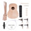 21inch Basswood 4 String Ukelele DIY Kit Instrument Accessory 13