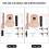 21inch Basswood 4 String Ukelele DIY Kit Instrument Accessory 7