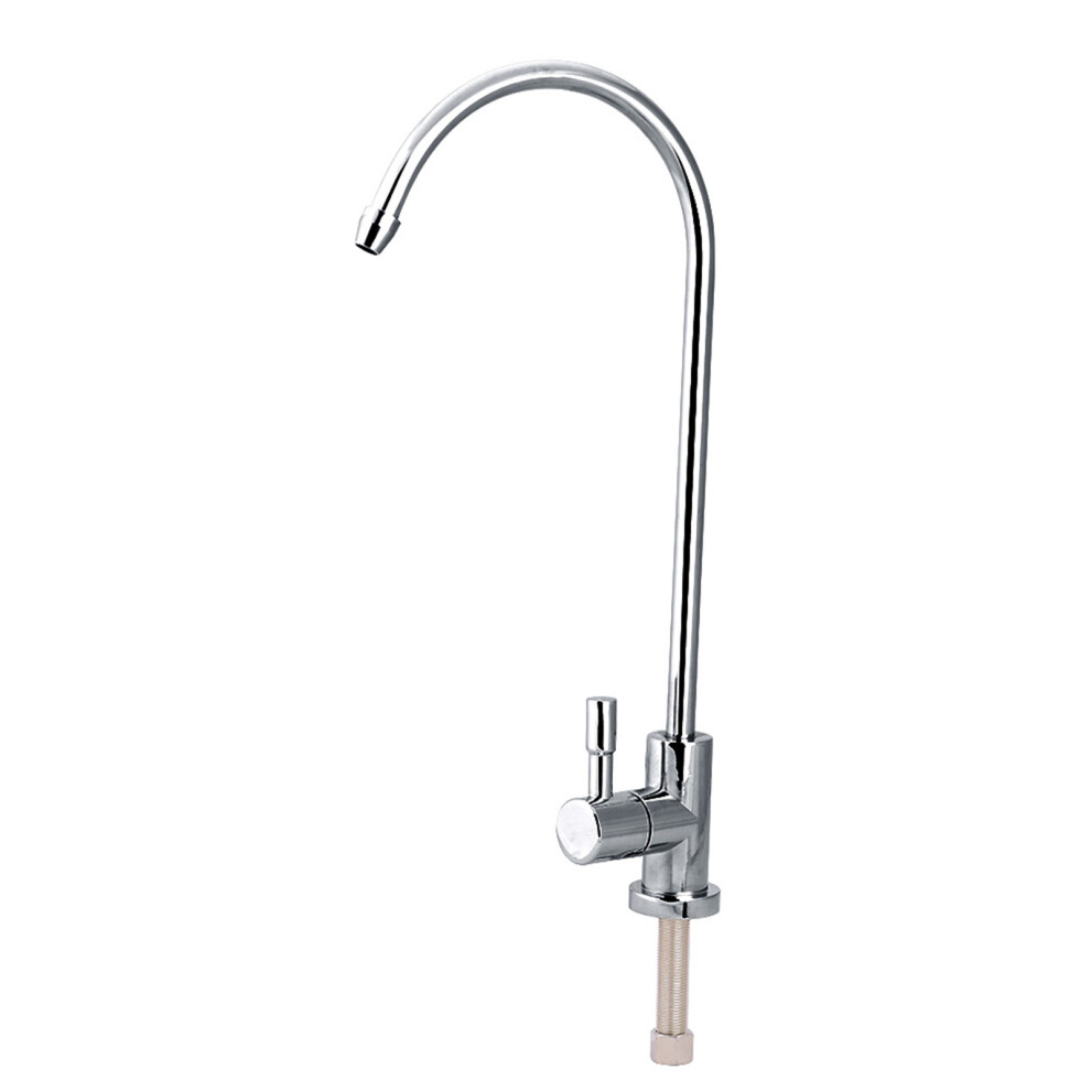 1/4'' Zinc Alloy Kitchen Sink Faucet Tap Chrome Reverse Osmosis Ro Drinking Water Filter 7601324237566