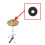 10pcs Drum Cymbal Felt Pads Set Replacement Parts Black Accessory 1