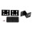 0-200mm Accurate Digital Linear Scale LCD Readout Kit for Milling Machines Lathes 4