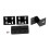 0-200mm Accurate Digital Linear Scale LCD Readout Kit for Milling Machines Lathes 9