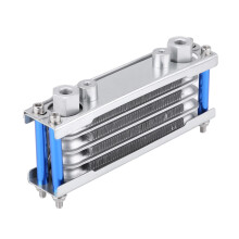 Universal Motorcycle Engine Oil Cooler Cooling Radiator for Motorbike Dirt Bike 50CC-200CC