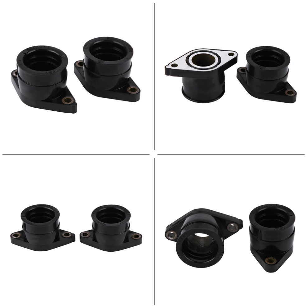 2Psc Carburetor Carb Intake Manifold Boot For Yamaha Tt350 86-87 Xt350 85-00 42U-13596-01-00 4301324239807