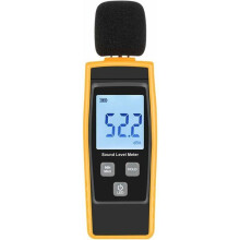 VRESOURCING Manueller Schallpegeltester, Geräuschmessung mit hintergrundbeleuchtetem LCD-Display VHV