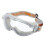 Sicherheitsbrille Augenschutzbrille Grau UV Stoßfest 19cm 8