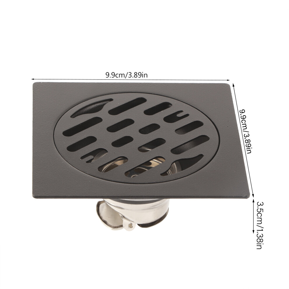 Thickened Stainless Steel Heavy Duty Home Bathroom Shower Deodorizing Waste Floor Drain 7611324240169