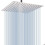 VHV 254 cm wassersparender Antikalk-Duschkopf mit Chromoberfläche 2