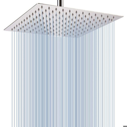 VHV 254 cm wassersparender Antikalk-Duschkopf mit Chromoberfläche 1