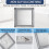 VHV Edelstahl Duschrost 123 x 123 cm für Badezimmer 4