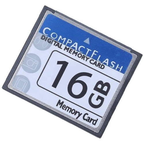 16 GB professionelle Compact Flash-Speicherkarte (weiß/blau) 1
